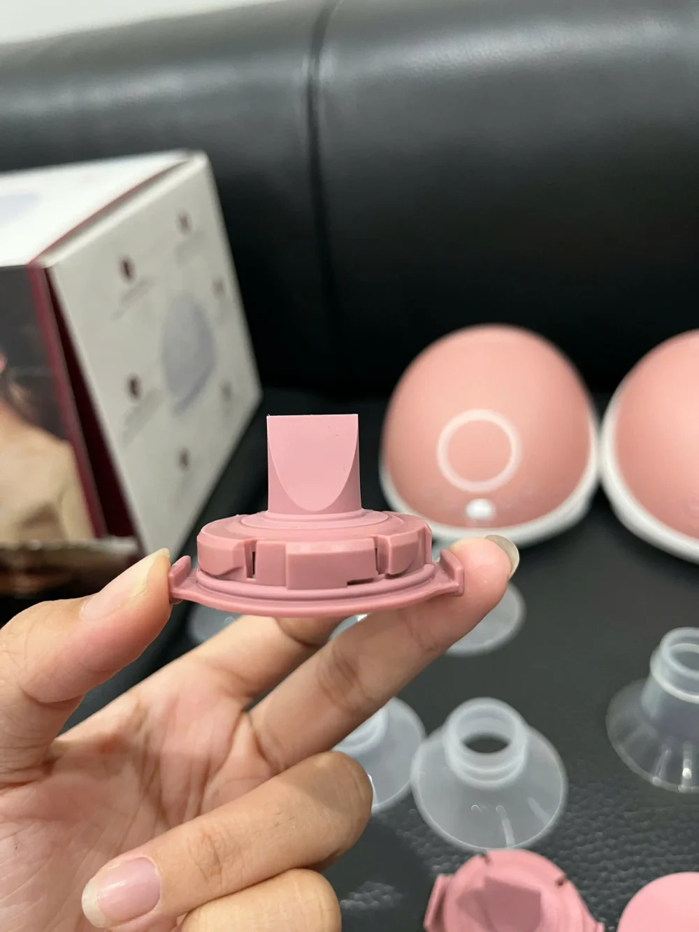 MÁY HÚT SỮA RẢNH TAY KHÔNG DÂY MOMCOZY M9 ( full box) - Ảnh 15