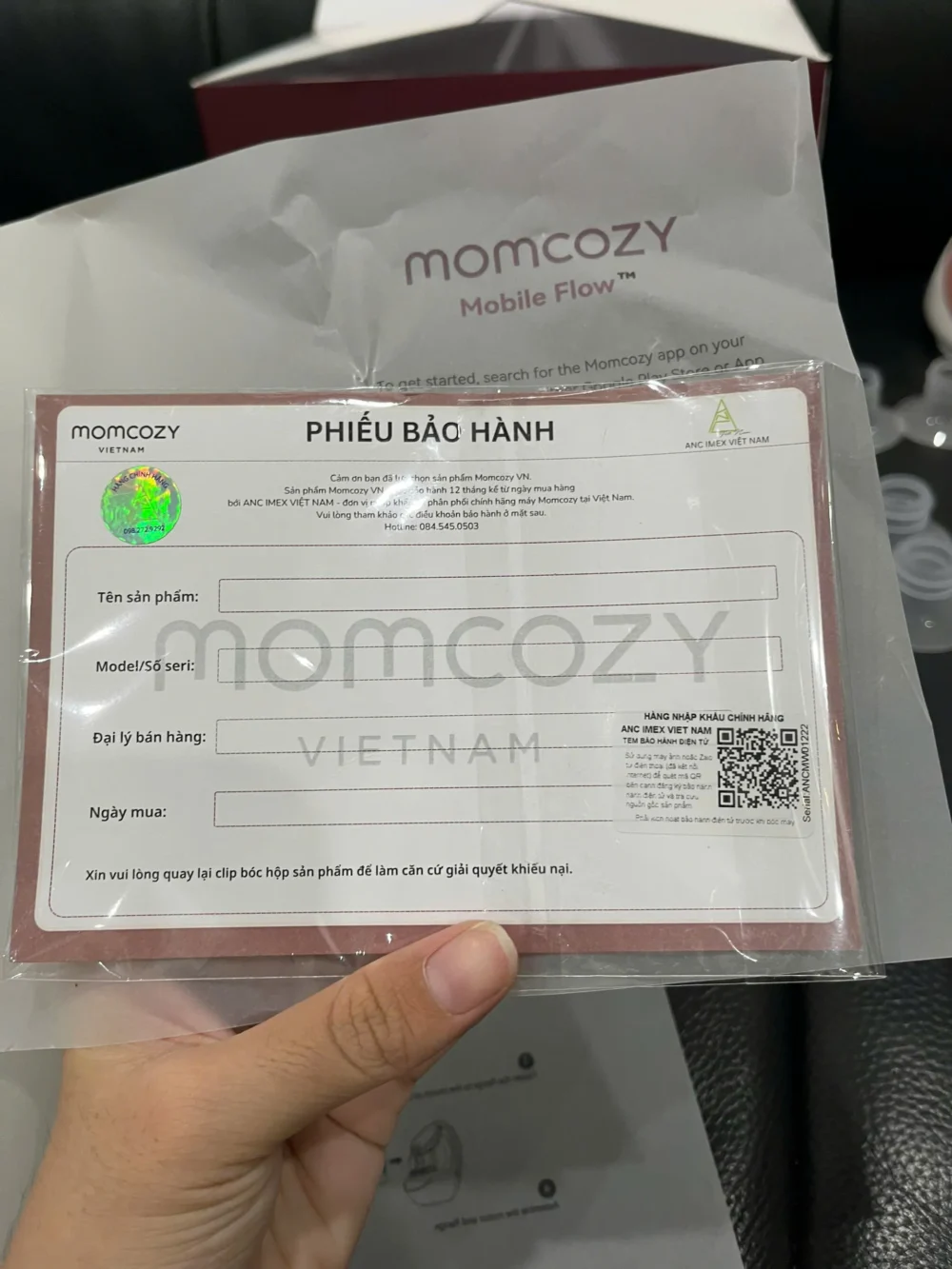 MÁY HÚT SỮA RẢNH TAY KHÔNG DÂY MOMCOZY M9 ( full box) - Ảnh 6