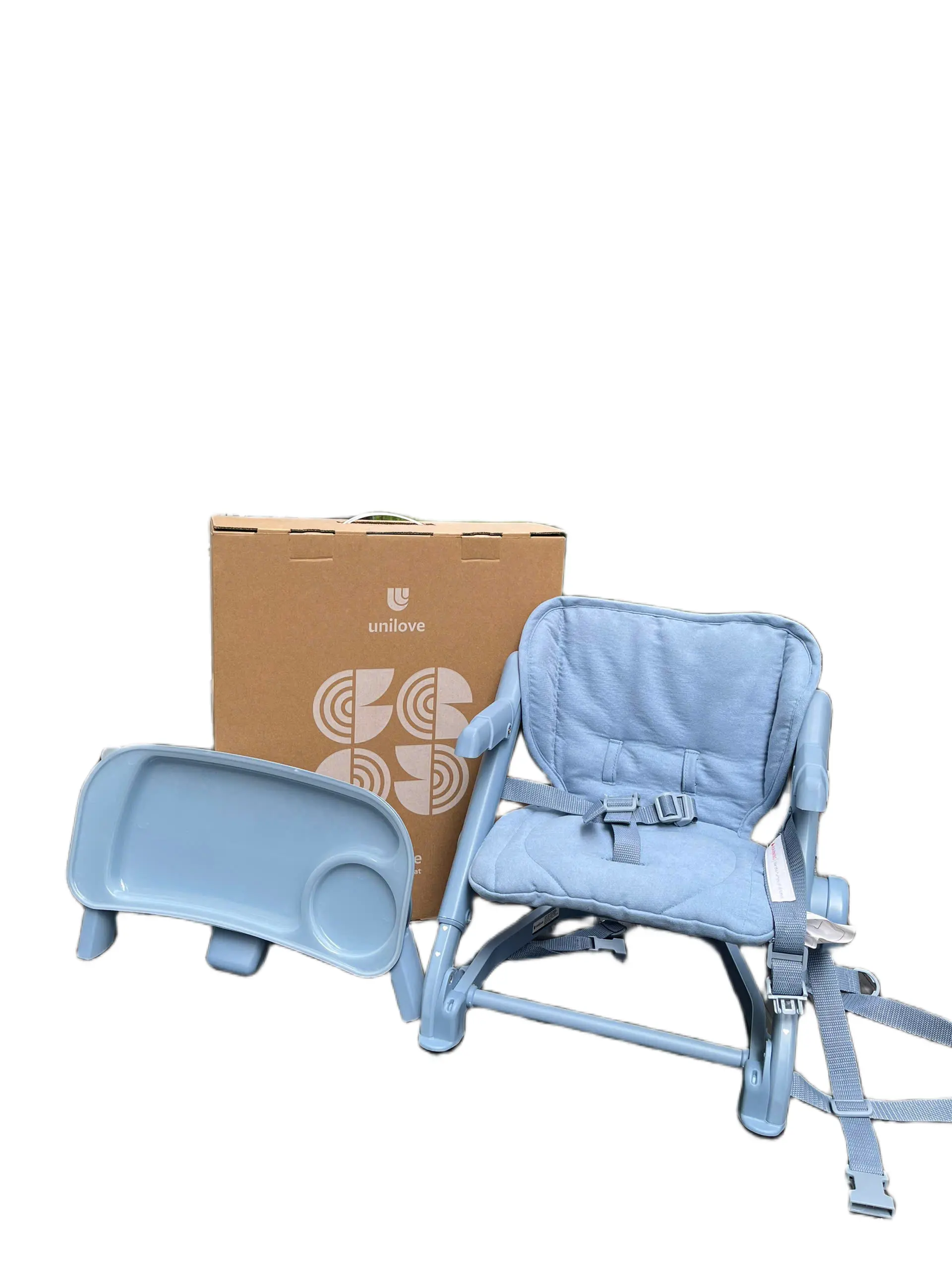 z7370420026585_09bd359325f84585b898a8cd6297833e (1) Ghế ăn dặm gắp gọn Unilove ( full box) 4 chế độ điều chỉnh độ cao - Ảnh 1