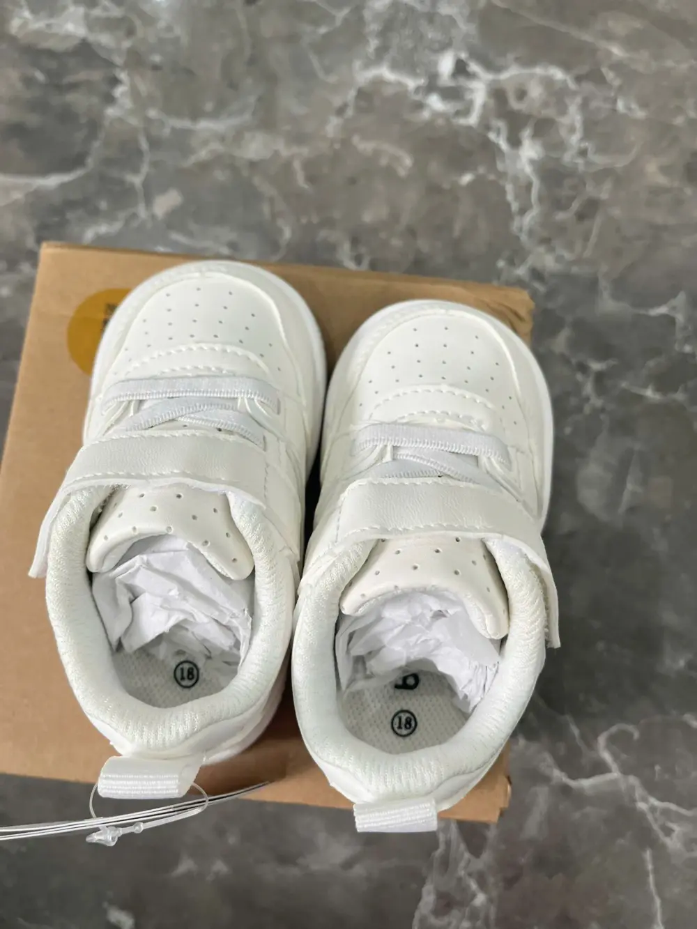 Giày thể thao balabala màu trắng( full box) size 18 11,5cm - Ảnh 6