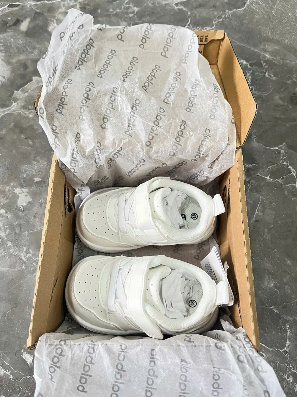 Giày thể thao balabala màu trắng( full box) size 18 11,5cm - Ảnh 8