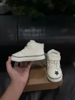 Giày thể thao balabala ngôi sao lót lông ( full box) 12cm size 19 - Ảnh 8