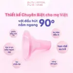 Set 1 cặp phễu MiniPum, tặng kèm 1 phễu Lacteck, phễu hạ size màu hồng (size:18mm/24mm) - Ảnh 4