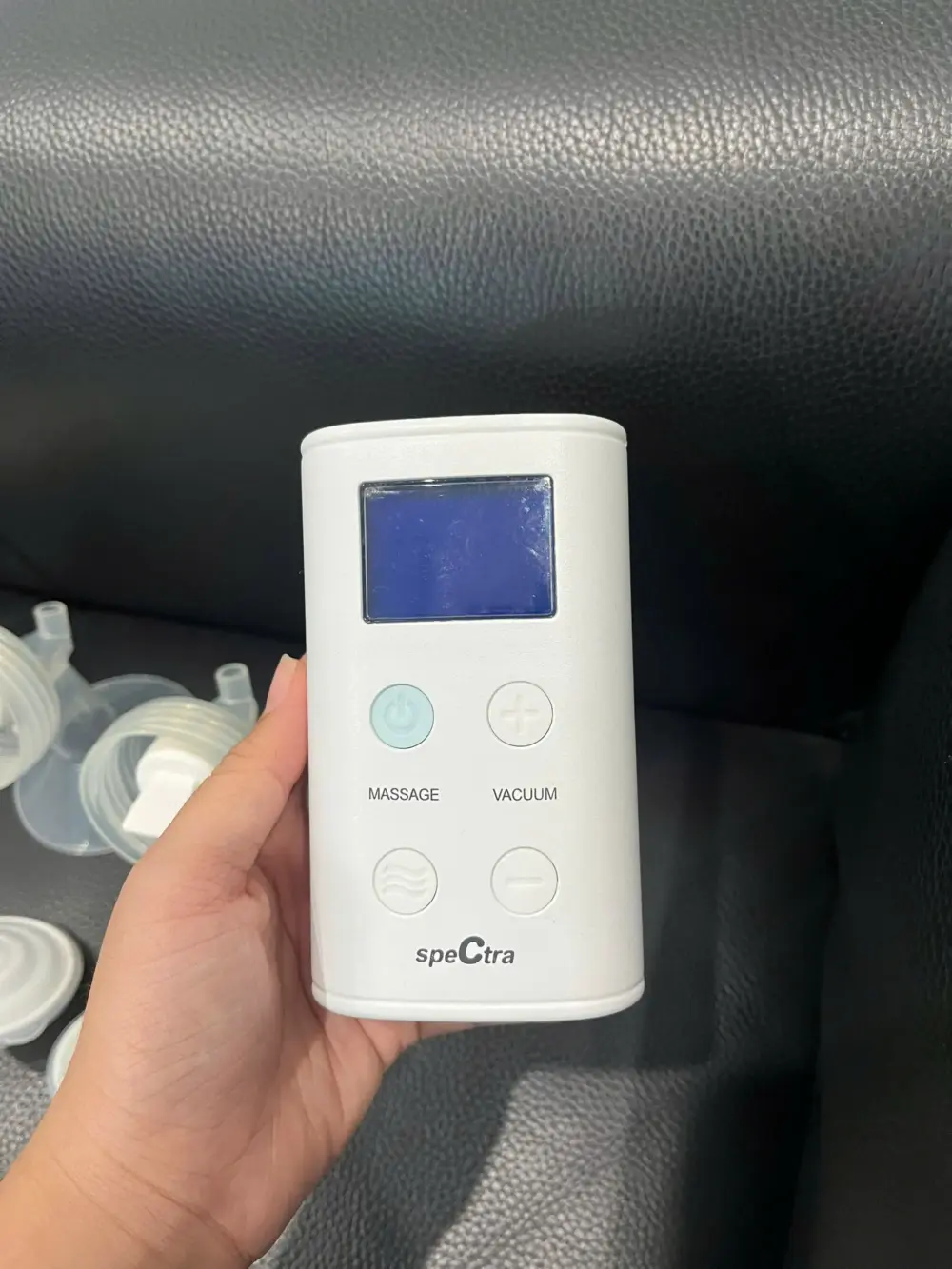 Máy hút sữa điện đôi Spectra ( no box) tặng kèm phụ kiện - Ảnh 14