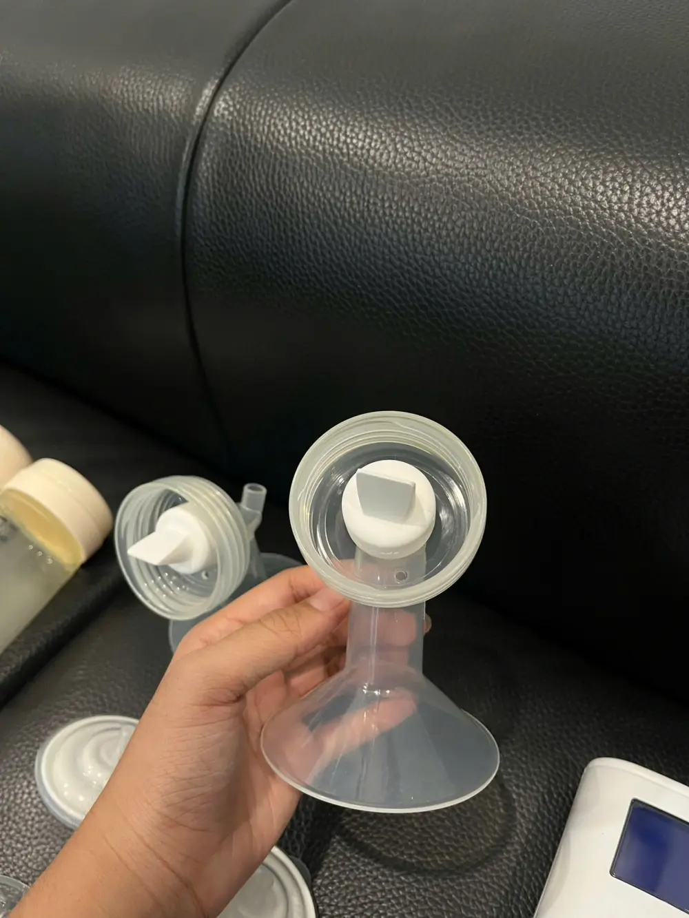 Máy hút sữa điện đôi Spectra ( no box) tặng kèm phụ kiện - Ảnh 17