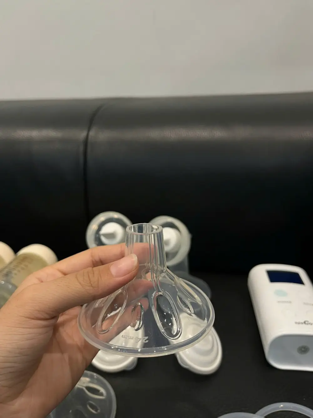 Máy hút sữa điện đôi Spectra ( no box) tặng kèm phụ kiện - Ảnh 19