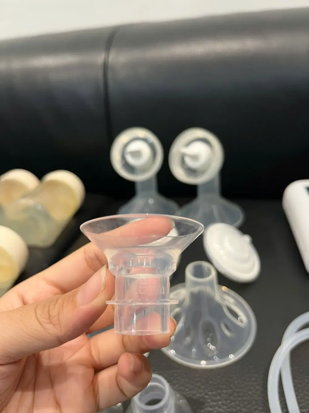 Máy hút sữa điện đôi Spectra ( no box) tặng kèm phụ kiện - Ảnh 25