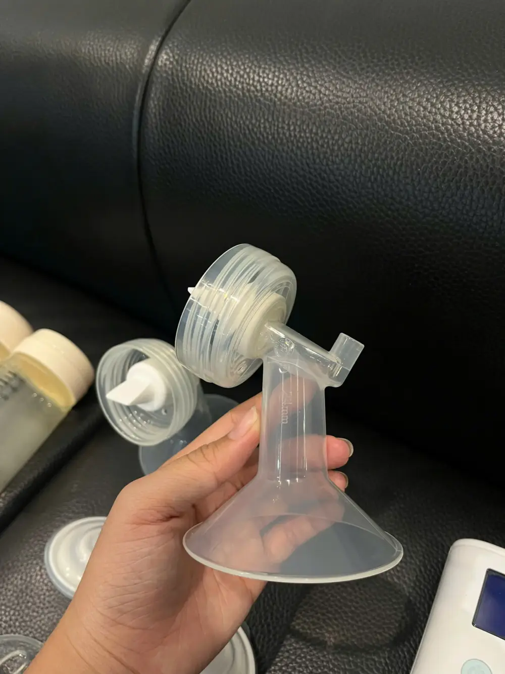 Máy hút sữa điện đôi Spectra ( no box) tặng kèm phụ kiện - Ảnh 11