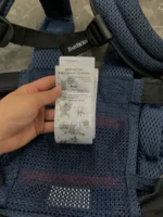 Địu em bé BabyBjorn Baby Carrier Harmony màu xanh ( no box) sơ sinh đến 3 tuổi/ 3kg2 đến 15kg - Ảnh 12