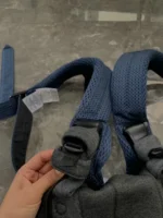 Địu em bé BabyBjorn Baby Carrier Harmony màu xanh ( no box) sơ sinh đến 3 tuổi/ 3kg2 đến 15kg - Ảnh 14