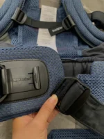 Địu em bé BabyBjorn Baby Carrier Harmony màu xanh ( no box) sơ sinh đến 3 tuổi/ 3kg2 đến 15kg - Ảnh 8