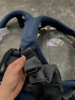 Địu em bé BabyBjorn Baby Carrier Harmony màu xanh ( no box) sơ sinh đến 3 tuổi/ 3kg2 đến 15kg - Ảnh 9