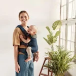 Địu em bé BabyBjorn Baby Carrier Harmony màu xanh ( no box) sơ sinh đến 3 tuổi/ 3kg2 đến 15kg - Ảnh 10