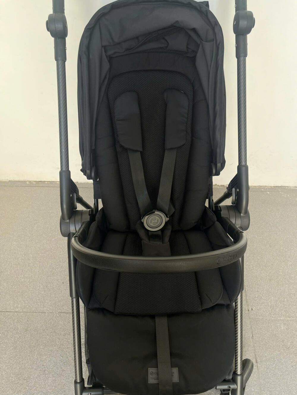 Xe đẩy Cybex melio carbon 2 màu magic Black (full box) sơ sinh - 15kg - Ảnh 2