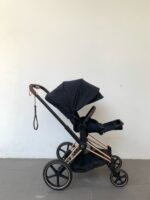 Xe đẩy Cybex priam màu đen khung Rosegold (còn tag) - Ảnh 2