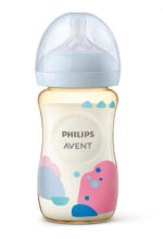 Bộ 2 bình sữa cổ rộng Philips Avent 120ml, 260ml kèm núm ti số 2 (size:0m+) - Ảnh 2