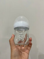 Bình sữa thuỷ tinh Philips Avent màu xanh 120ml ( không kèm núm) - Ảnh 2