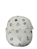 Gối chống trào ngược Dono&Dono hoạ tiết animal màu trắng (size: 0m+)