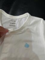 Set 2 bộ body dài Nous liên tất hồng trắng ( size: Newborn) - Ảnh 2