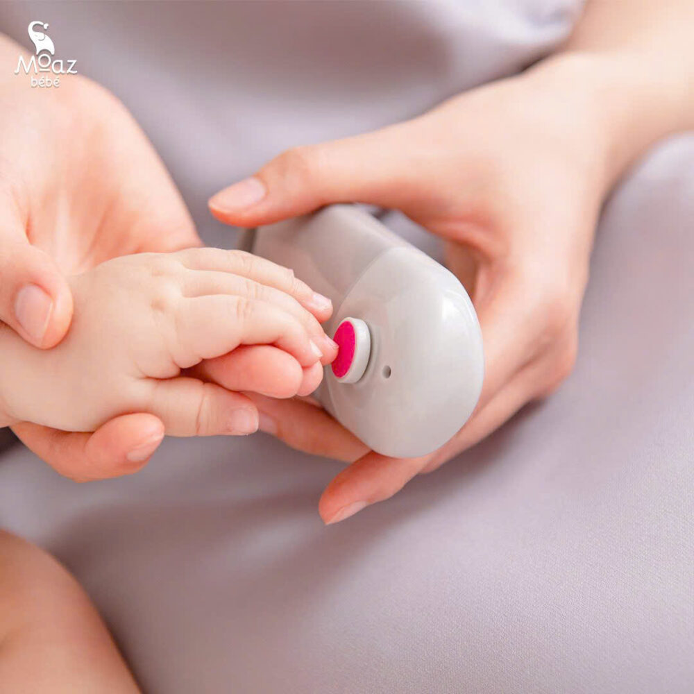 Máy dũa móng tay cho bé Moaz Bébé MB - 015 (size:0m) - Ảnh 4