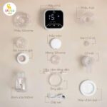 Máy hút sữa điện đôi Moaz Bebé MB-094 (likenew) - Ảnh 4