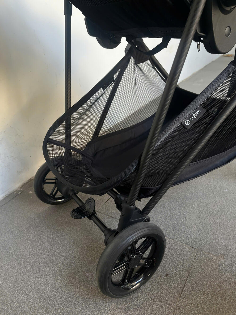 Xe đẩy Cybex melio carbon 2 màu magic Black (full box) sơ sinh - 15kg - Ảnh 5