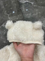 Set bodysuit và áo lông mùa đông mix brand H&M, Mon Kids baby (Size: 0/3m) - Ảnh 3