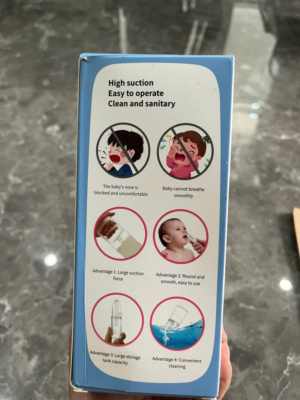 Dụng cụ hút mũi cầm tay Nasal Aspirator - Ảnh 4