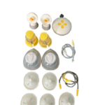 Máy hút sữa điện đôi Swing Maxi Medela kèm cup Momcozy ( no box)