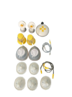 Máy hút sữa điện đôi Swing Maxi Medela kèm cup Momcozy ( no box)