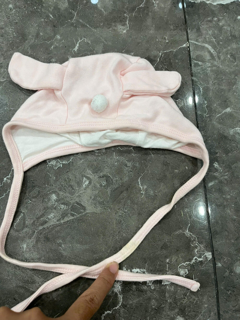 Set nơ mũ đội đầu và giày vải cho bé sơ sinh (no brand) - Ảnh 5