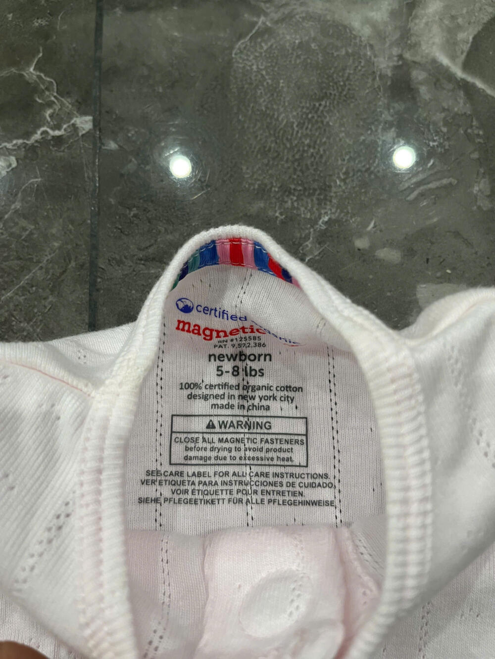 Set 2 sleepsuit Magnetic me (size 0/3m) - Ảnh 8