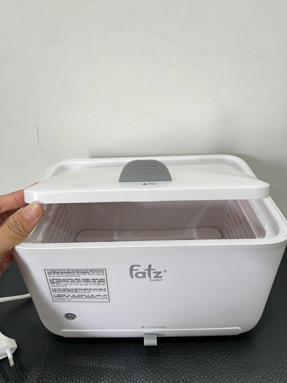 Máy ủ ấm khăn giấy ướt Fatzbaby (no box) - Ảnh 9