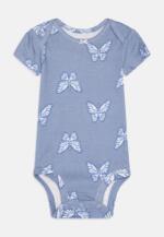 Set 2 bodysuit Carter's họa tiết chấm bi, bướm màu xanh (size 18/24m) - Ảnh 4