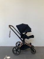 Xe đẩy Cybex priam màu đen khung Rosegold (còn tag) - Ảnh 7
