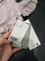 Đồ bơi H&M viền bèo nhún màu tím nhạt( size: 6/9m) tặng kèm váy hoa (size 0/3m) - Ảnh 6