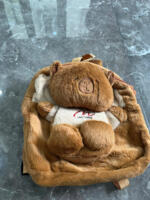 Balo capybara mini màu nâu - Ảnh 5