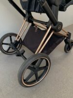 Xe đẩy Cybex priam màu đen khung Rosegold (còn tag) - Ảnh 8
