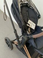 Xe đẩy Cybex priam màu đen khung Rosegold (còn tag) - Ảnh 9