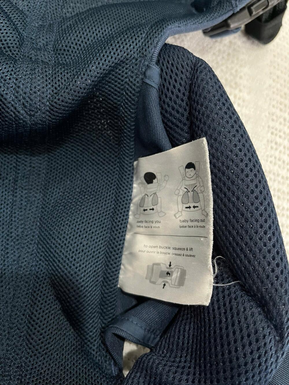 Địu cho bé Ergobaby Omni 360 Cool Air Mesh, Midnight Blue (no box) - Ảnh 5
