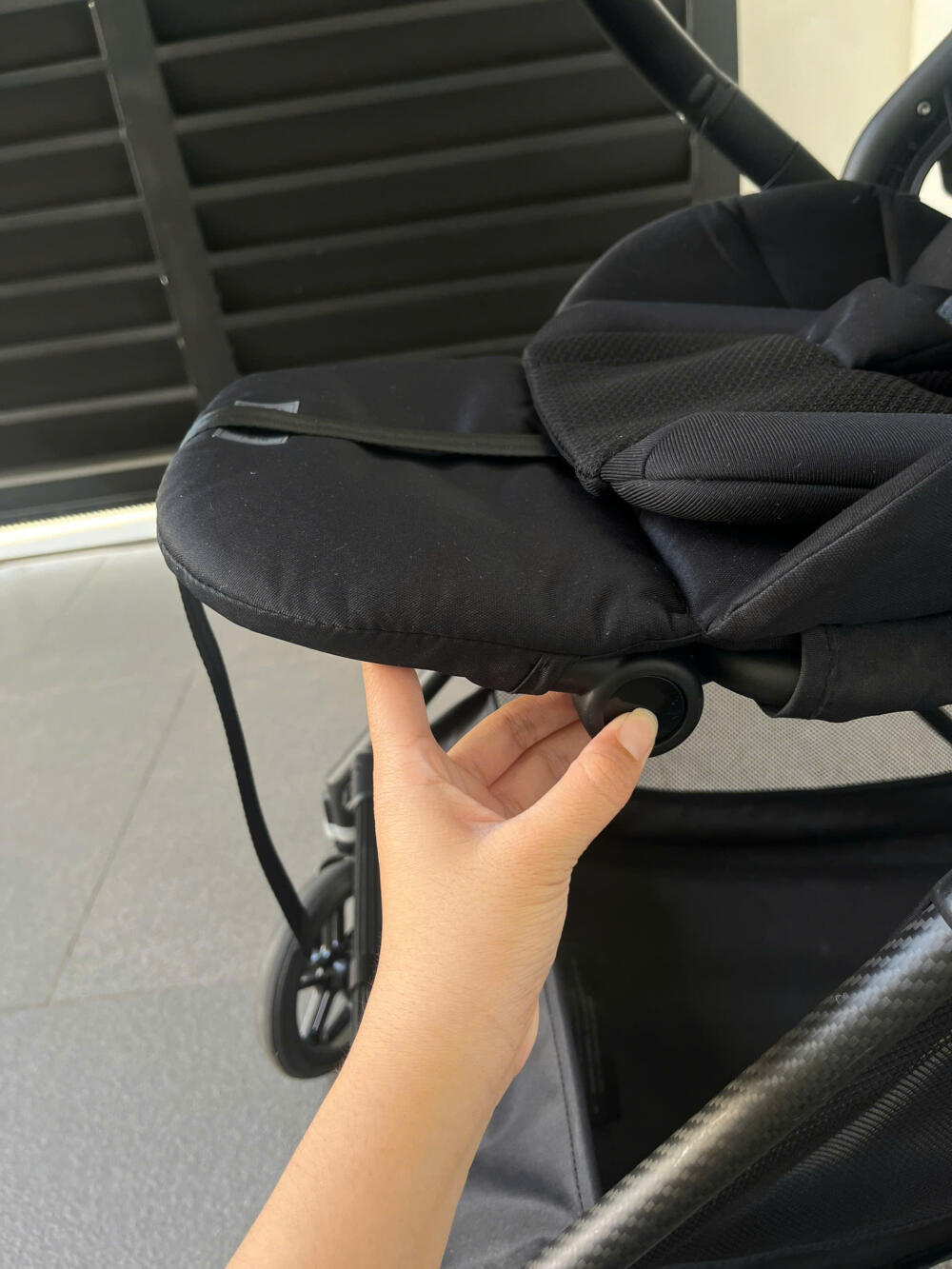 Xe đẩy Cybex melio carbon 2 màu magic Black (full box) sơ sinh - 15kg - Ảnh 16