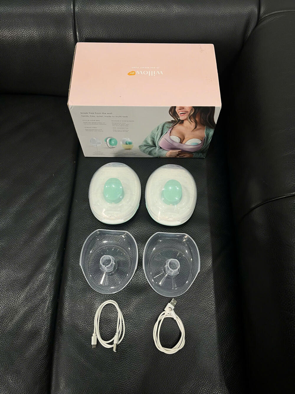 Máy hút sữa Willow Go 360 màu xanh (fullbox, likenew) - Ảnh 13