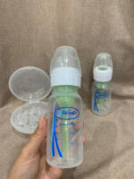 Bộ 2 bình sữa cổ hẹp DrBrown’s 250ml màu xanh kèm núm ti số 2, 4 (size:3m+,9m+) - Ảnh 3