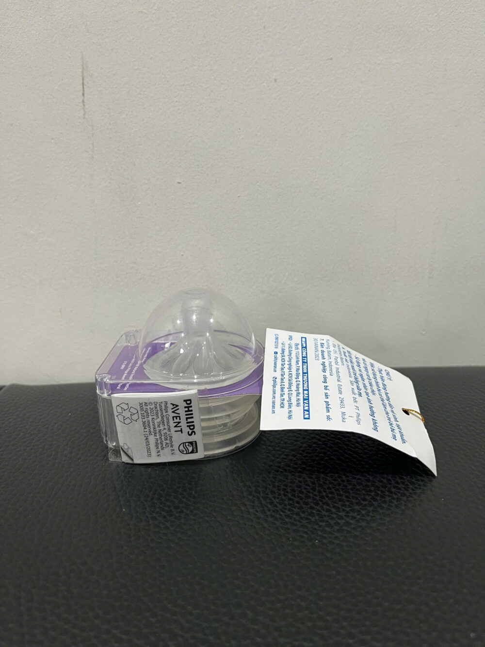 Set 2 núm ty Philips Avent 3m+ ( nguyên seal) - Ảnh 4