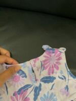 Váy xoè nơ Carter's hoạ tiết hoa kèm quần màu tím (size:12m) - Ảnh 5