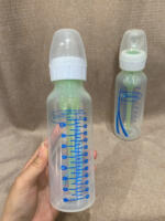 Bộ 3 bình sữa cổ hẹp DrBrown’s 120ml màu xanh kèm núm ti số 1,2,3,4 (size:0m+) - Ảnh 5