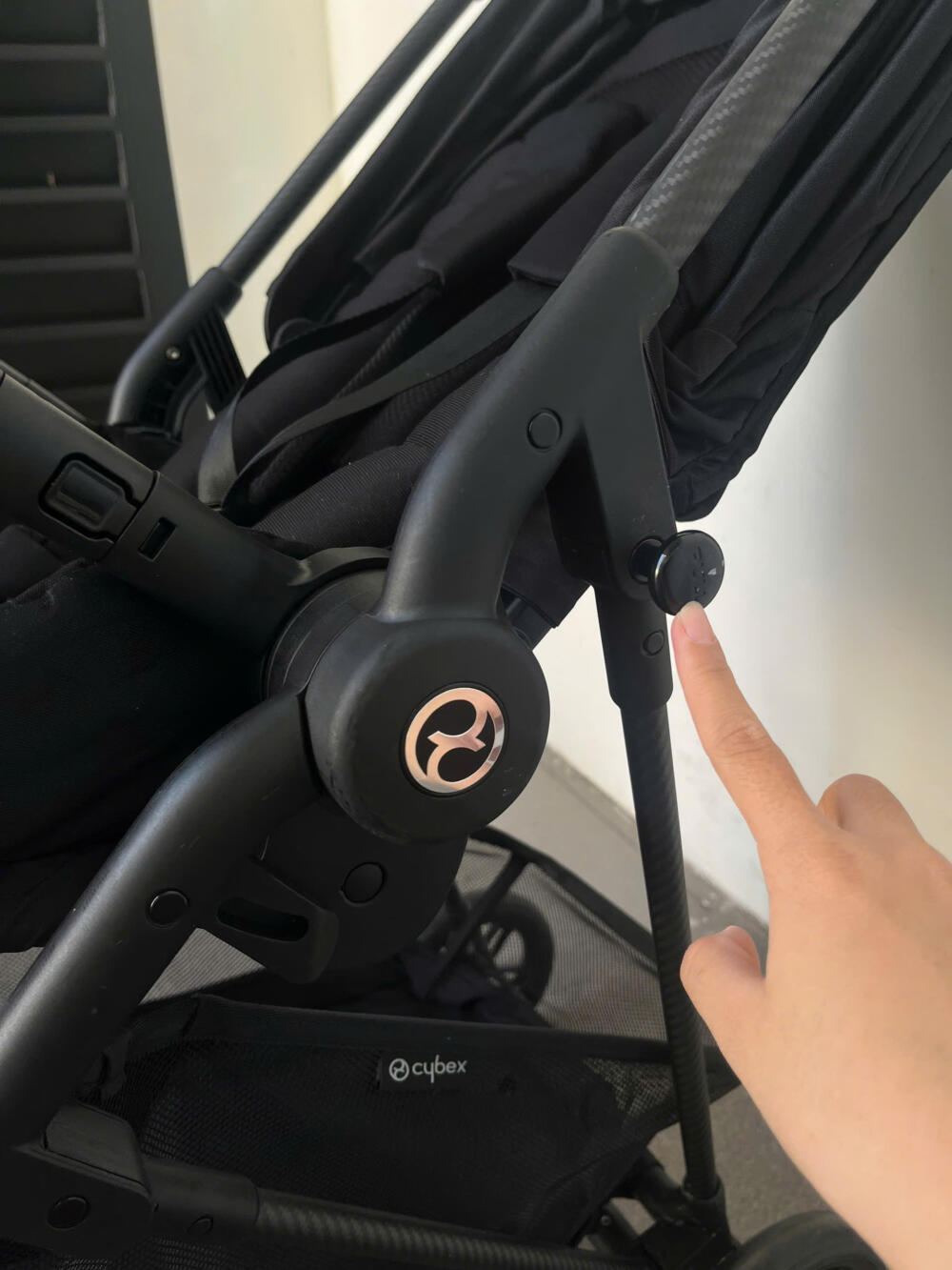 Xe đẩy Cybex melio carbon 2 màu magic Black (full box) sơ sinh - 15kg - Ảnh 18