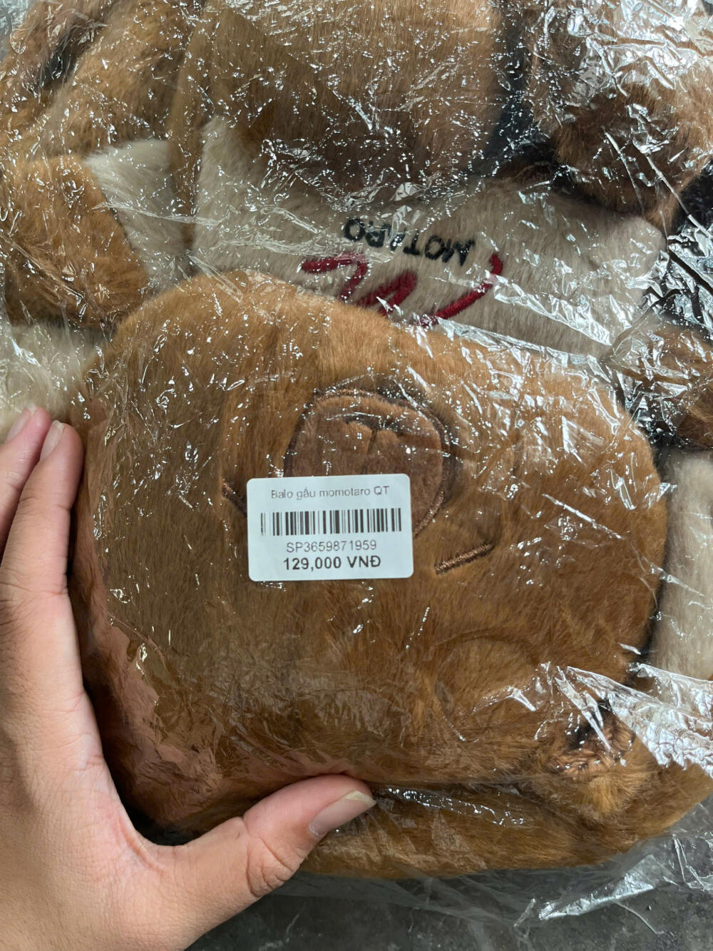 Balo capybara mini màu nâu - Ảnh 8