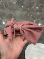 Set nơ mũ đội đầu và giày vải cho bé sơ sinh (no brand) - Ảnh 7