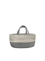 Túi đựng đa năng no brand dây cotton dệt màu trắng, xám (như mới)